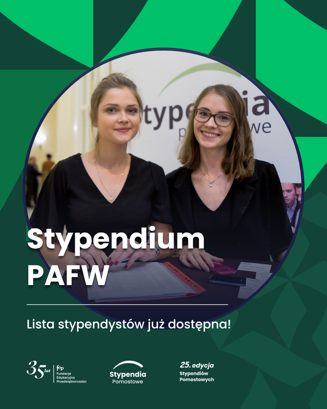Lista Stypendystów Programu Stypendiów Korporacyjnych Polsko-Amerykańskiej Fundacji Wolności